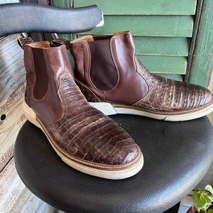 Lucchese Mens Short Slip-0n Shoes